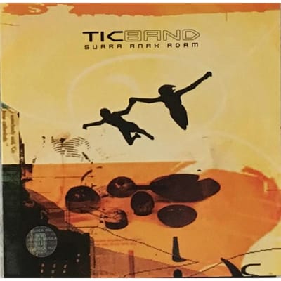 CD TIC BAND - Suara Anak Adam MSCD0304 Musica Studio's 1990 Indonesië Pop Gebruikt beige