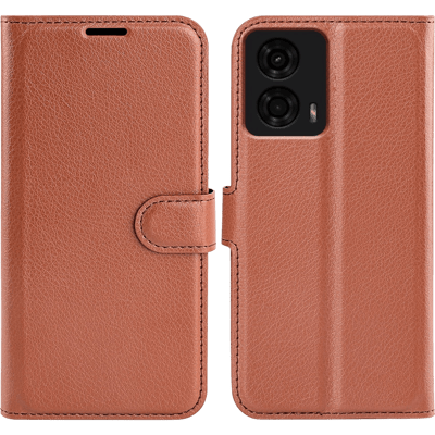 Mocaa Motorola E14 Slim-Fit Book Case Bruin