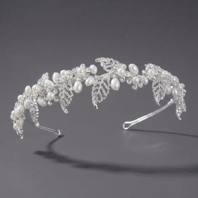 Kroon voor dames-Prinsessenkroon-Diadeem-Kroon-Strass-Elegant en Duurzaam - Geschikt voor Verschillende Gelegenheden-Haarsieraad-Stijl 33
