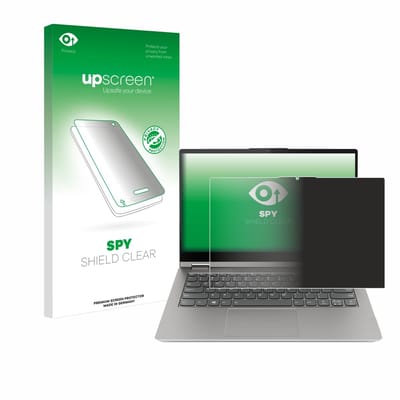 upscreen - privacy screenprotector voor Lenovo ThinkBook 14s Yoga G3 - Folie Beschermfolie Blauwlichtfilter