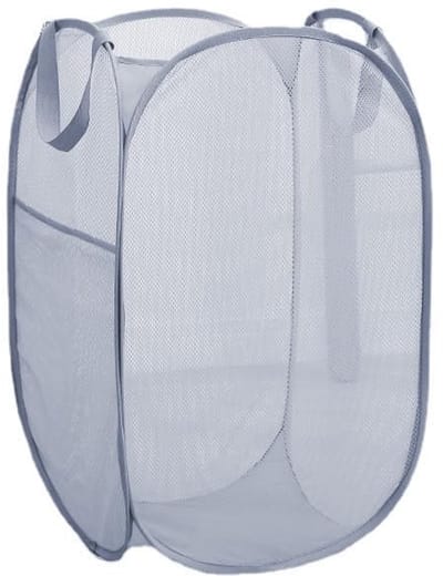 Dailygoods- Wasmand Opvouwbaar - Pop-up Wasmand - Opbergmanden voor Vuile Kleren - Handgrepen - Grote Wasmand - Grijs - Wasmandje