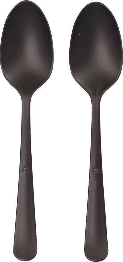 Lepel, reusable, dispenserdoos, PP, 190mm, zwart circulware (100 stuks)