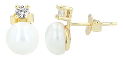 AKZENT Akzent dames oorbel "Almi" van 925 Sterlingzilver, gerhodineerd, duurzaam