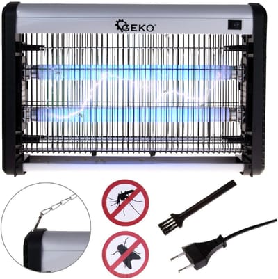 GEKO UV insectenlamp - Veilig - Eenvoudig te reinigen - 20W - Hangbaar