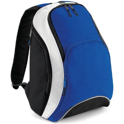 Bagbase Teamwear Rugzak Bright Royal/Black/White 21 Liter