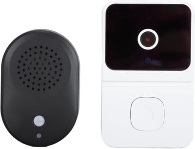 Video Deurbel - Beveiligingscamera Deur - Bezoekers Ontvangen - Real-Time 2-Way Audio - 1080P HD Resolutie - Zwart