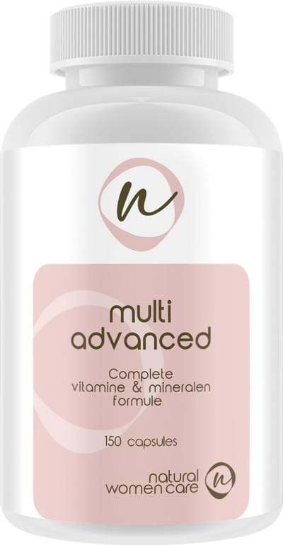 Natural Women Care - Multi Advanced - Voordeelverpakking 150 stuks - Complete vitamine & mineralen formule