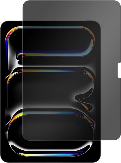 Just in Case privacy Screenprotector geschikt voor iPad Pro 11 (2025 / 2024) M5 / M4 - Anti Spy Screenprotector