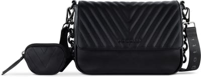 bugatti Schoudertas Sira Crossbody Bag Black Zwart