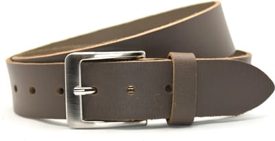 4cm jeans riem Grijs Timbelt 443 - Maat 85 - Totale lengte riem 100 cm
