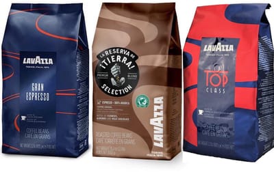 Lavazza Super Gusto Super Crema Gold Selection - Mixverpakking - 3kg (3x1kg) Koffiebonen