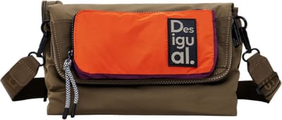 Desigual Schoudertas Modularis Originale Cross Bag Khaki Kaki