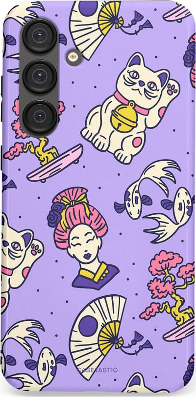 Casetastic Hoesje Geschikt voor Samsung S25 Plus - Stijlvolle Beschermende Duo-layer Case - Bonsai