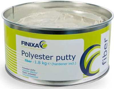 Finixa Polyester plamuur FIBER 1,8 kg Glasvezel Plamuur