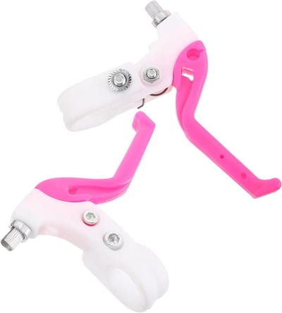 Fiets Handremmen - Remhendels Fiets - Fietsen Onderhouden - Kunststof & Metaal - 2-2.3 cm stuur - Roze