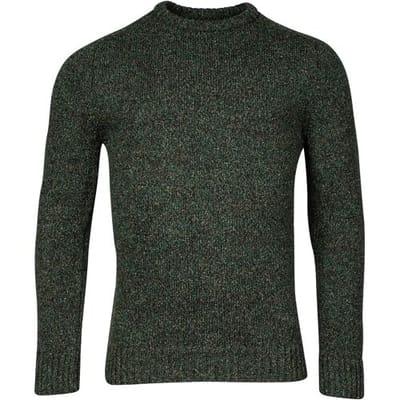 Baileys Trui Crew Neck Single Knit Donker Groen / male