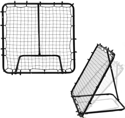Rebounder Voetbal - Voetbaldoel - Bouncer Spullen -Zwart