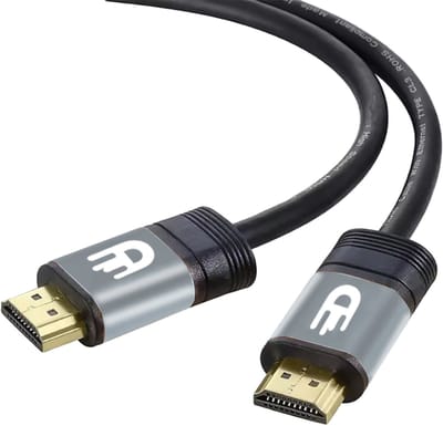 Drivv. Premium HDMI Kabel 2.0 - Ultra HD 4K 60 Hz - HDMI naar HDMI - Geschikt voor Xbox Series X & PS5 - 2 meter - PVC - Grijs