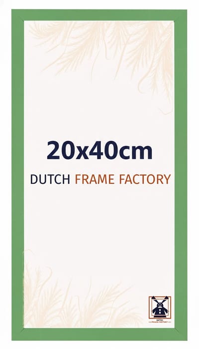 Fotolijst 20x40 cm - MDF - Groen - Benno