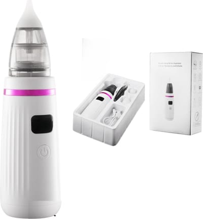 Bovista Neusreiniger Baby - Neuszuiger Baby - Elektrisch - Neuspeer - Elektrische Neusreiniger Baby - Toetenvegers - Snoetenpoetsers - Snotverwijderaar - Aspirator