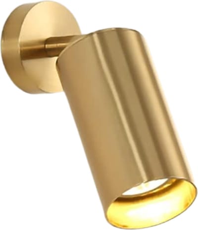 SensaHome FCMX773-A-GD Opbouwspots Goud - 1-lichts Gouden Spots - 5,5x21cm - GU10*3W Fitting - Exclusief Lichtbron