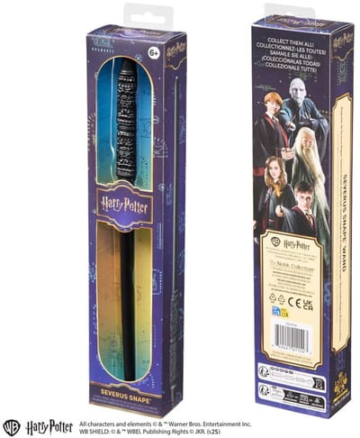 Noble Collection Harry Potter Role Play Toverstaf / Toverstok Severus Snape / Sneep 30 cm Replica: down-scaled