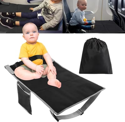 Draagbare kindervliegtuig voetensteun - Opvouwbare zitverlenging voor comfortabel reizen