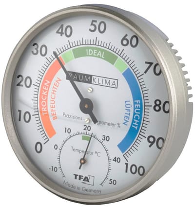 Precisie Hygrometer en Thermometer voor Binnenklimaat Meting