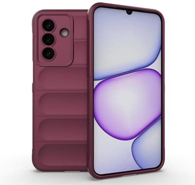 MobyDefend Hoesje - Geschikt voor Samsung Galaxy A27 - TPU Gripcase - Donkerpaars