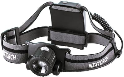 NexTorch My Star Focusbare Hoofdlamp - 600 Lumen - Hybride Batterij - Oplaadbaar- 4 Modi - 55 Uur Brandtijd