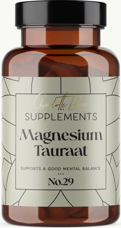 Magnesium Tauraat | 60 capsules | Supplement voor Concentratie & Geestelijke Balans | CL Health by Charlotte Labee