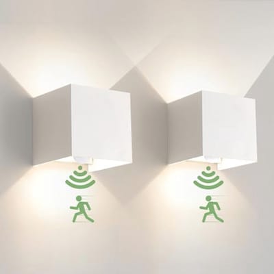 LED Wandlamp Binnen met Bewegingssensor en Verstelbare Stralingshoek 4000K