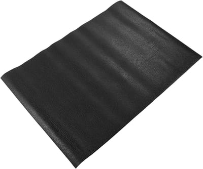 Loopband Mat - Fitnessmat Beschermmat - Vloer Beschermen - Schokdempend PVC - 100 x 70 cm - Zwart