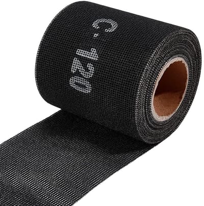 Dailygoods- Schuurdoek 10 m - Siliciumcarbide - Korrel #120 - Geschikt voor houtbewerking - Metaalbewerking - Polijsten van auto's - Schuurpapier