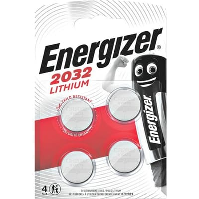 Energizer knoopcelbatterij CR2032 Lithium