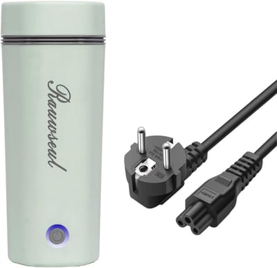 Elektrische Reiswaterkoker 450 ml - Draagbare Mini Thermoskan