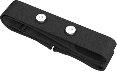 SnelShoppen - Vervangende Borstband Hartslagmonitor - Verstelbare Zachte Strap - Compatibel met H10, H9, H7 - Zwart - Ideaal voor Sport en Fitness