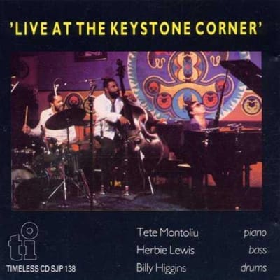 CD TETE MONTOLIU - Live at Keystone Corner  SJP138 Timeless Record 1989 Nederland Jazz Gebruikt brown