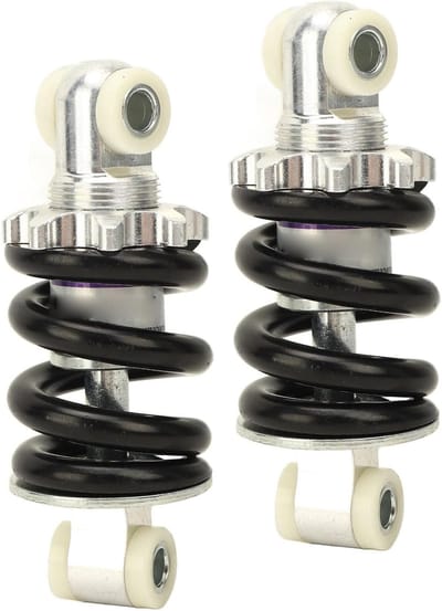 2 Stuks 100mm Schokdempers 1500lbs Veer Schokbrekers voor Mini Moto ATV Pocket Bike en Scooter - Verbeter de Vering en Prestaties van Je Voertuig met Betrouwbare Demping