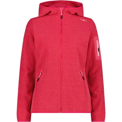 Dames fleece met capuchon CMP