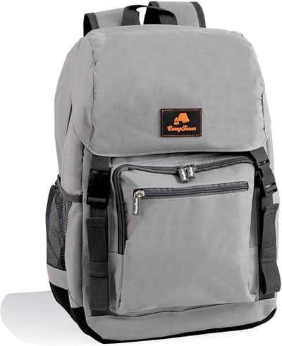 Koelrugzak 20 liter licht en waterdicht grijs isolatietas voor BBQ camping strand en outdoor-activiteiten