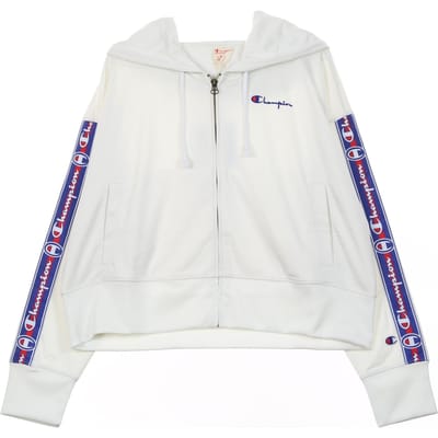 Cropped hoodie met volledige ritssluiting voor dames