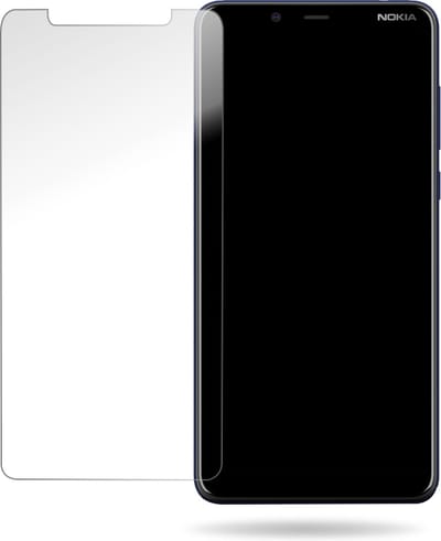 Mobilize Screenprotector geschikt voor Nokia 3.1 Plus Glazen | Mobilize Screenprotector - Case Friendly