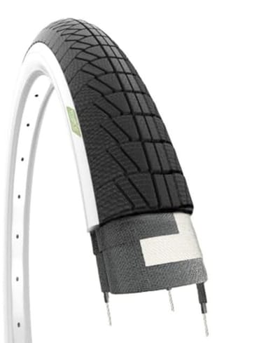 20 x 1,75 inch fietsband voor Graziella stadsfiets - zwarte rubberen straatbanden