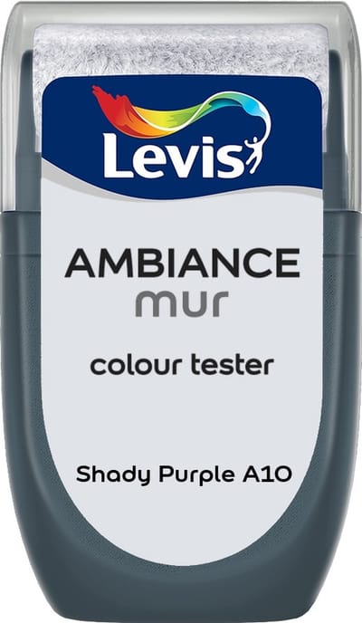 Levis - Muurverf Kleurtester Mat Mix - Shady Purple A10 - Mengverf - 30 Ml