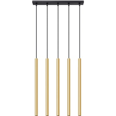 Sollux Lighting Hanglamp Pastelo - G9 - gouden glans - staal - 90x45x5cm