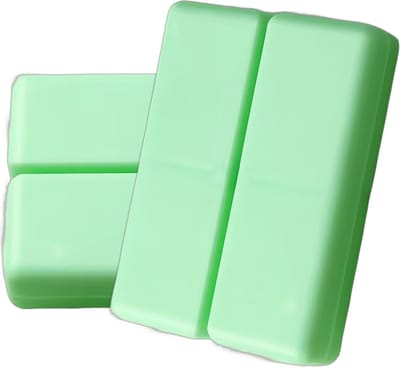 2 stuks - Medicijndoos - Pillendoosjes - Dagelijkse pillen organizer - Medicijnen doosje Pillen Planner Medicijndoos - Reis pillen organizer - 7 compartimenten draagbare pillendoos - 10.2*7.2*2.5cm - PP - groen