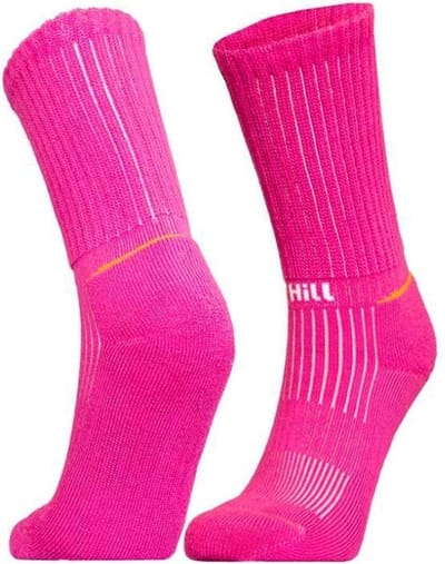 UphillSport - 2-Pack - Bamboe Wandelsokken - Dikke Cushioning Zool - Heren / Dames - roze - 39-42 - 8387