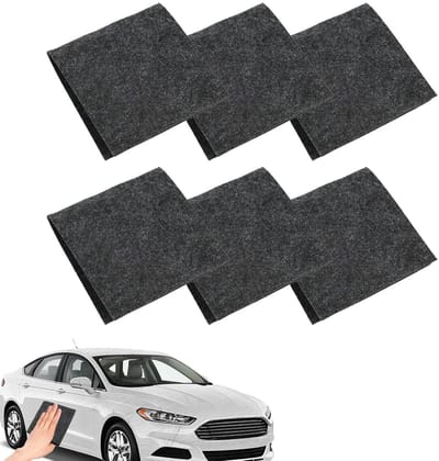 6 x Nano Polijstdoeken met Nanotechnologie voor Autolakherstel - Ideaal voor Auto, SUV en Motorfiets