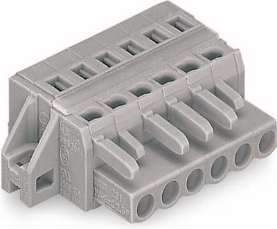 Wago 231-104/031-000 kabel-connector Grijs